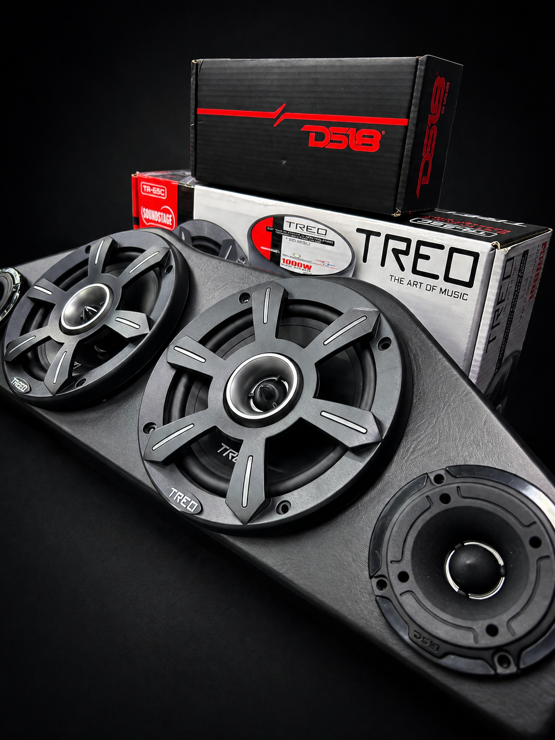 SUBELE AL VOLUMEN A TU VEHICULO CON ESTE PAQUETE ACÚSTICO / TREO / DS18 / 170726 / HAR