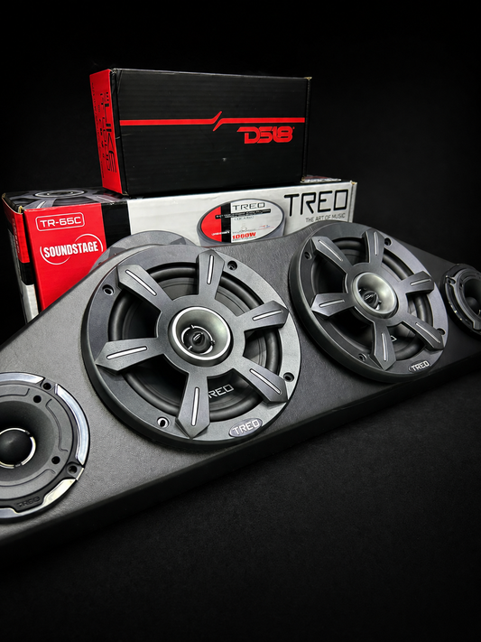 SUBELE AL VOLUMEN A TU VEHICULO CON ESTE PAQUETE ACÚSTICO / TREO / DS18 / 170726 / HAR