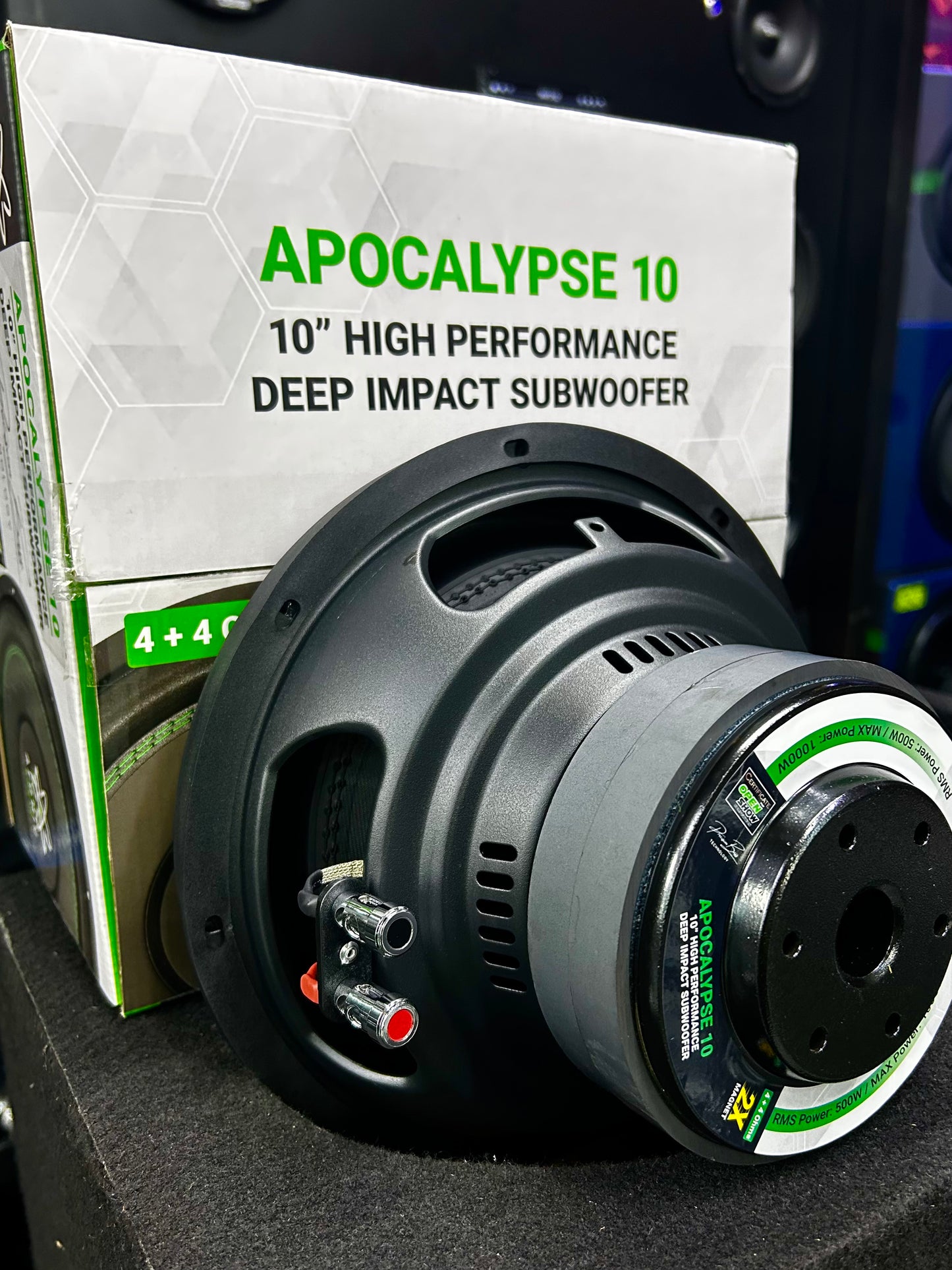 ENTUSIASTA DEL CAR AUDIO ADQUIERE ESTE PAQUETE DE BAJO / ATOMIC / ROCK SERIES / 260626 / VDR