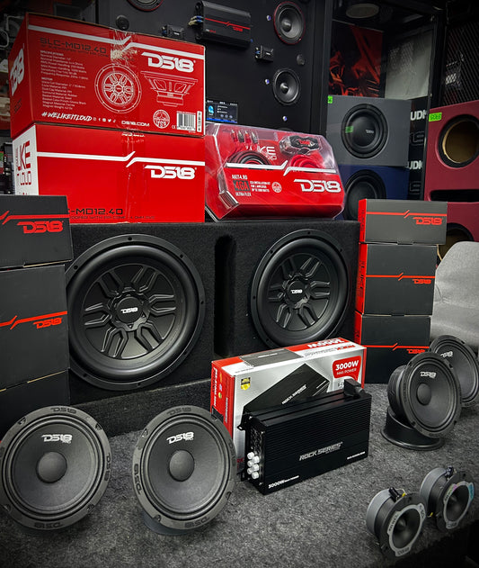 ¿TE GUSTA LO VES? ESTO ES DS18 PAQUETE DE PRO-AUDIO / ROCK SERIES / DS18 / 230626 / VDR