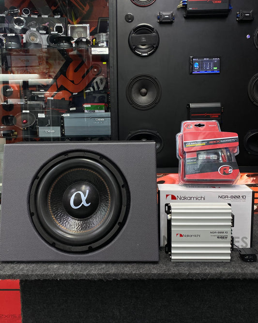 ¿TE GUSTAN LAS FRECUENCIAS BAJAS, PERO NO CUENTAS CON POCO ESPACIO? / ALPHASONIC / ROCK SERIES / 050326 / VDR