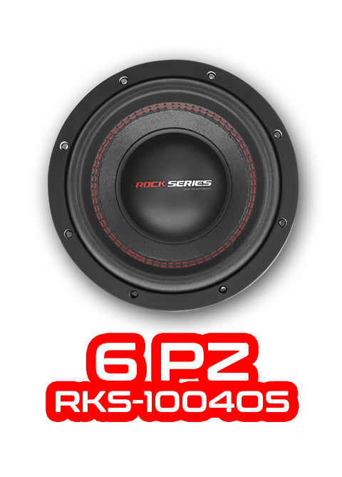 PAQUETE DE 6 PIEZAS / SUBWOOFER 10" MOD. RKS-1004OS