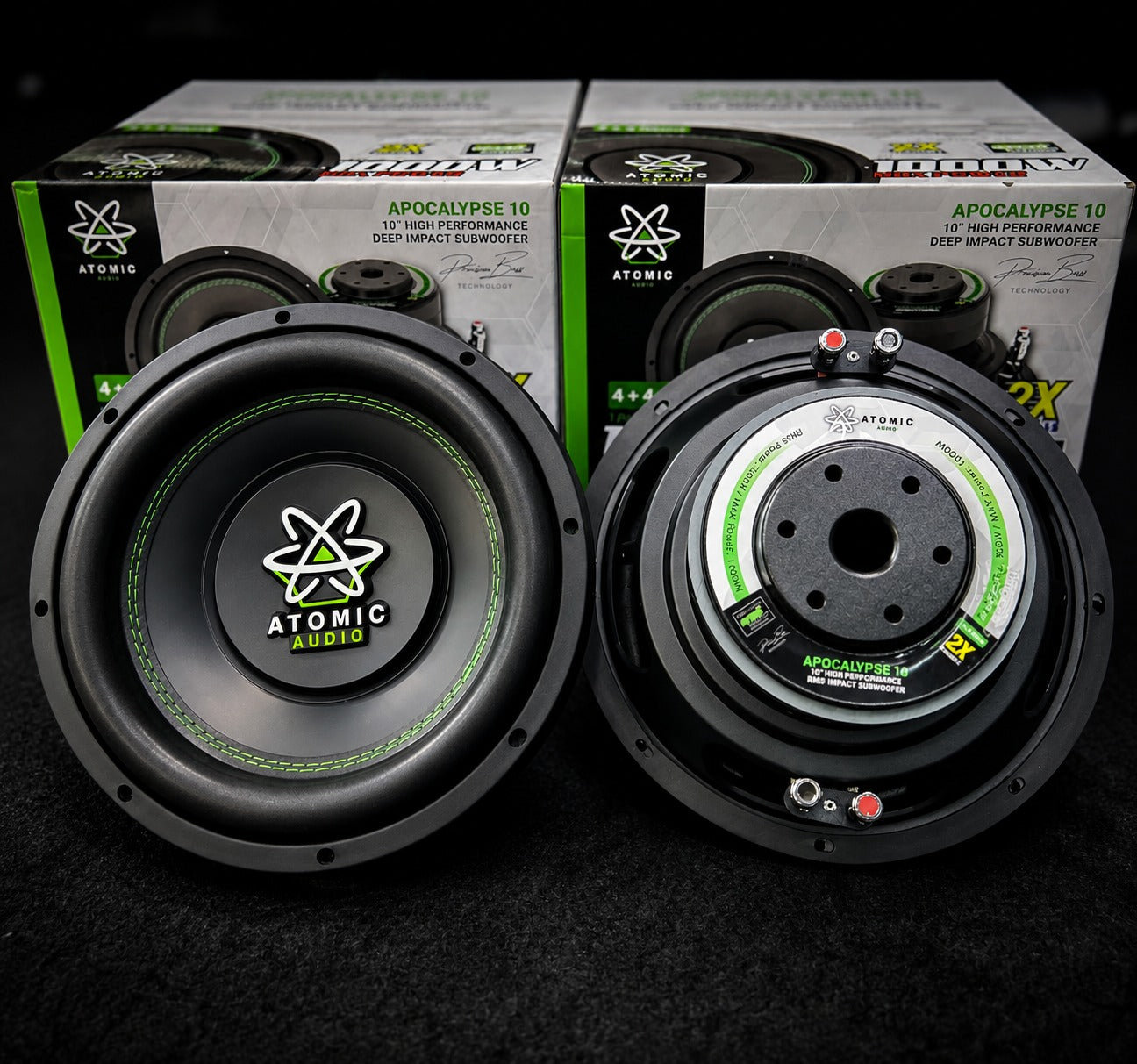 POTENCIA DE OTRA GALAXIA CON UN PAR 10” / ATOMIC AUDIO / DS18 / 170726 / HAR