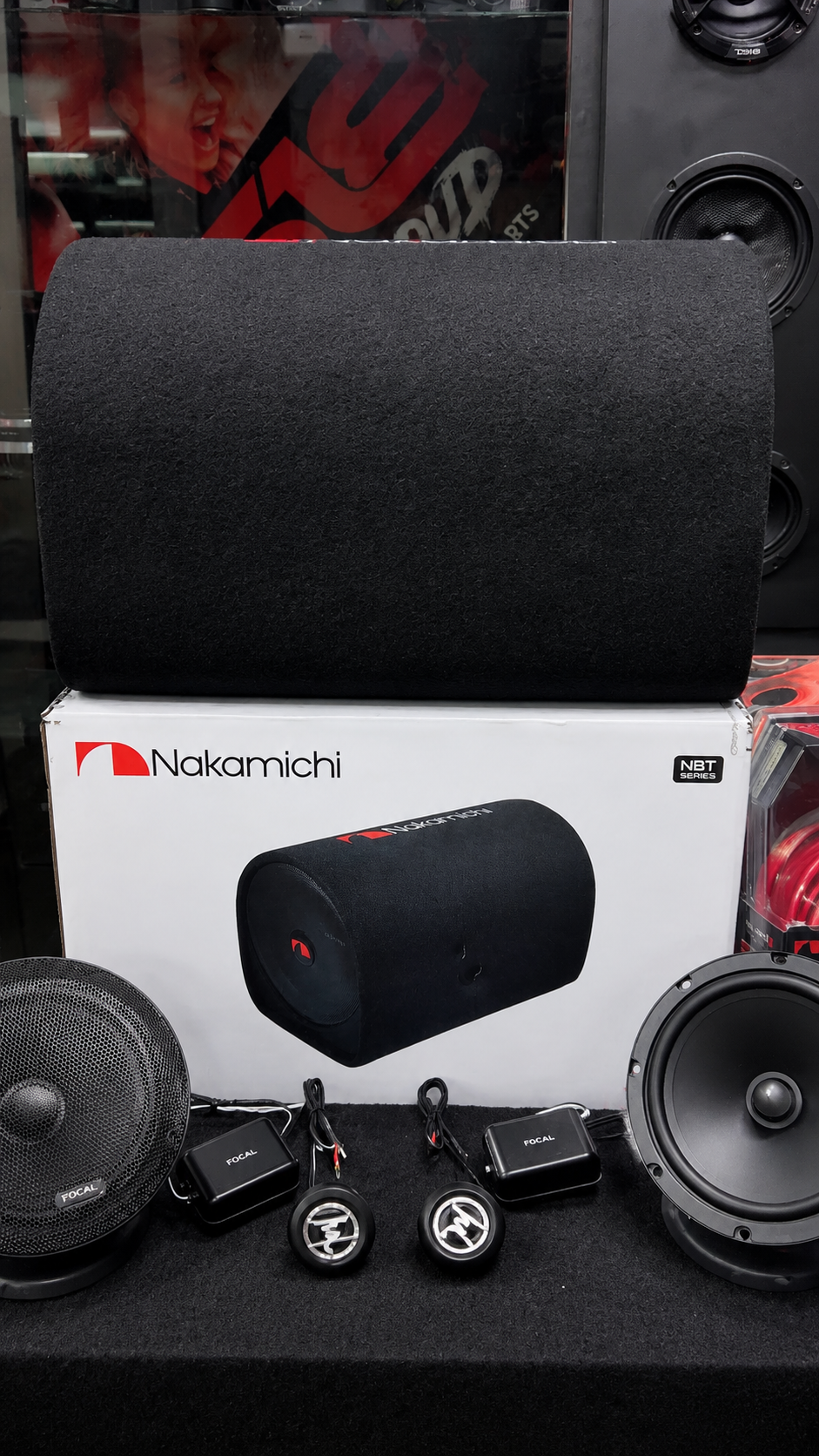 FIDELIDAD AUDITIVA MIENTRAS MANEJAS / FOCAL / NAKAMICHI/ 110826 / HAR