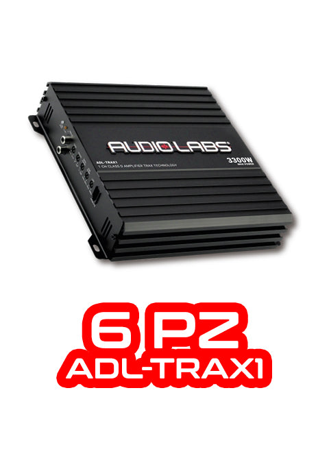 PAQUETE DE 6 PIEZAS / AMPLIFICADOR 1 CH MOD. ADL-TRAX1