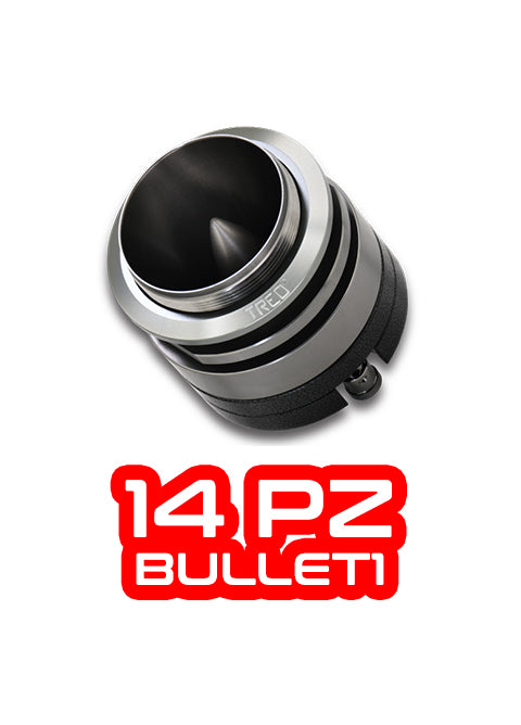 PAQUETE DE 14 PIEZAS / TWEETER BULLET MOD. BULLET1