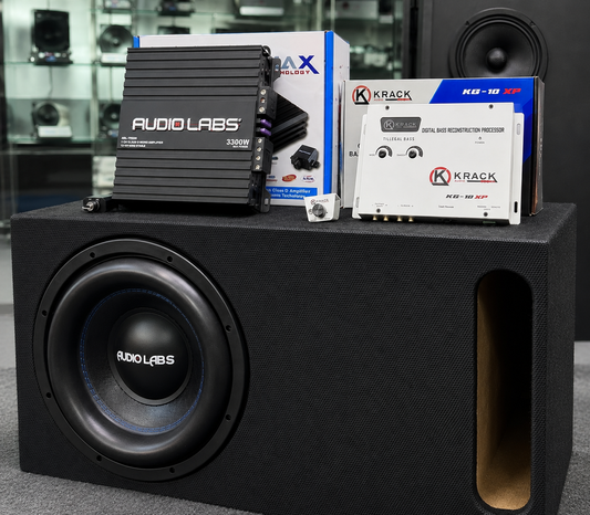 SUENA FUERTE Y POTENTE CON SUBWOOFER SPL Y EPICENTRO / AUDIO LABS / KRACK / 100726 / HAR