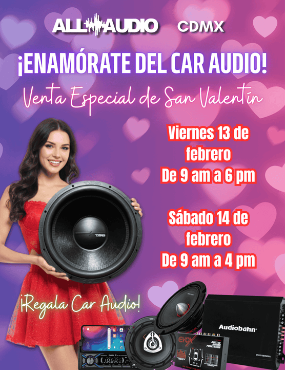 VENTA ESPECIAL DE SAN VALENTÍN