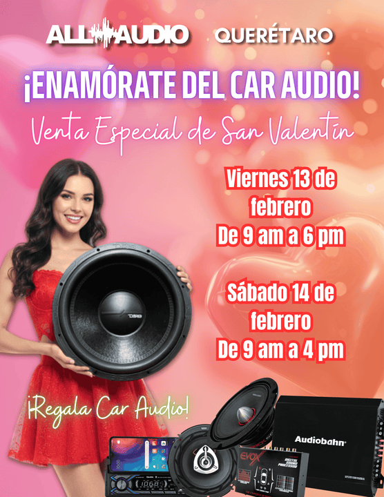 VENTA ESPECIAL DE SAN VALENTÍN