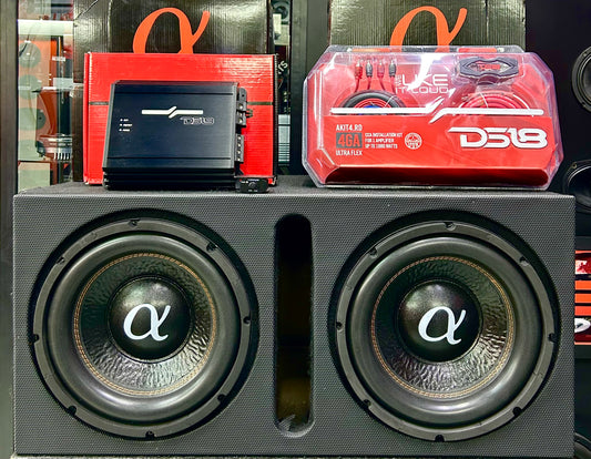 DA EL SIGUIENTE PASO A UN BAJEO DOBLE / DS18 / ALPHASONIK / 070726 / DCA