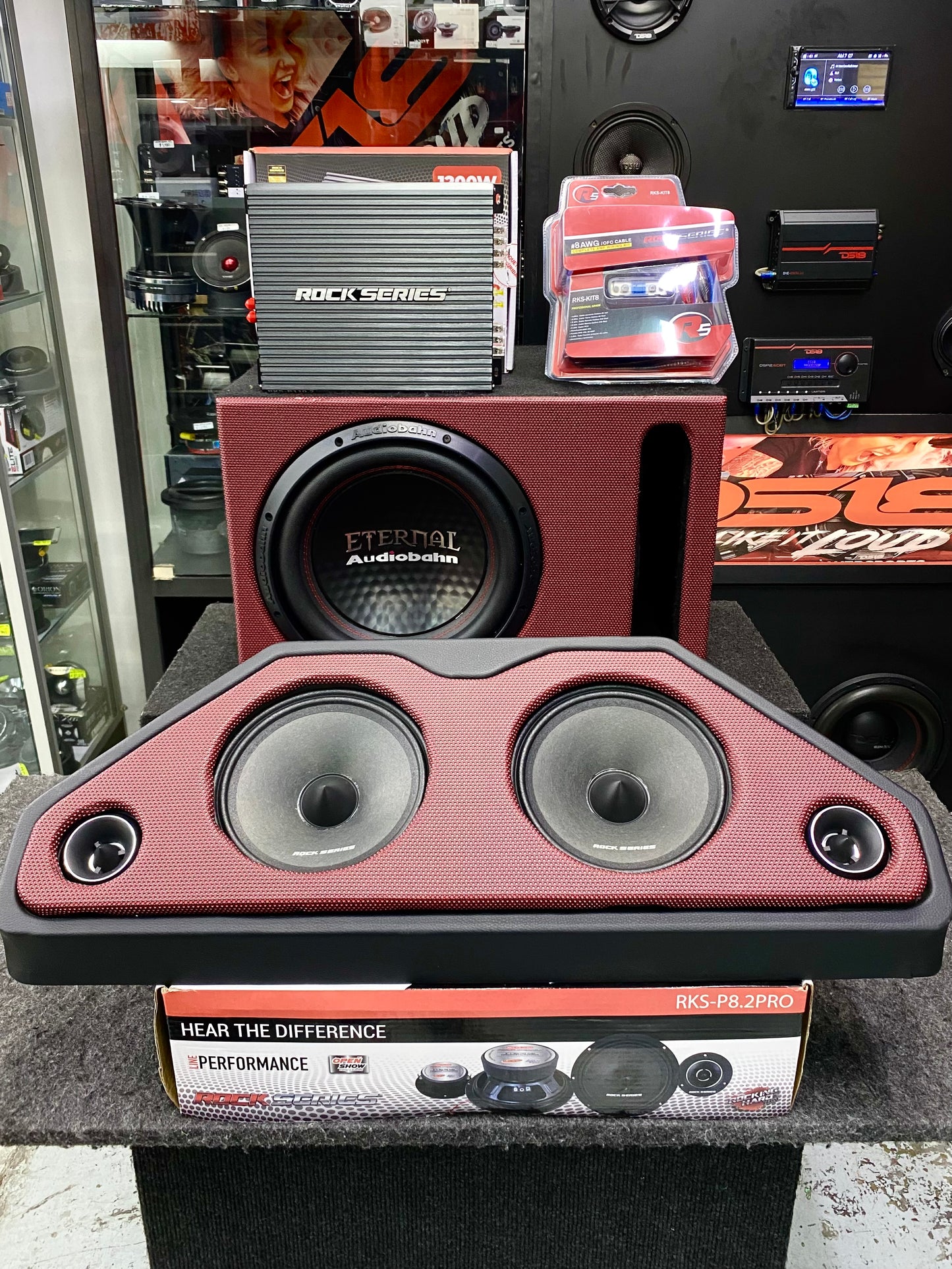 COMBINACION ENTRE POTENCIA Y ESTÉTICA / ROCK SERIES / AUDIOBAHN / 270426 / DCA