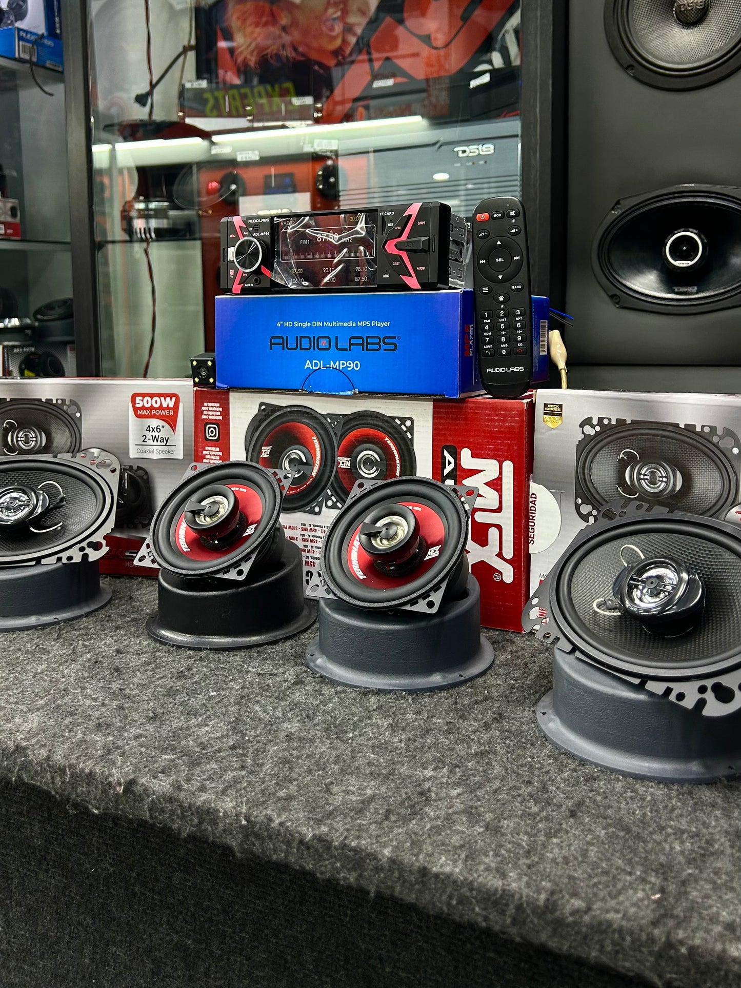 NECESITAS BOCINAS DE 4” Y 4X6” / ROCK SERIES / MTX / AUDIOLABS / 230426 / JCP