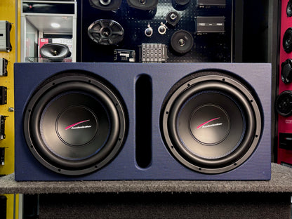 PAQUETE DE 2 SUBWOOFER CON AMPLIFICADOR/AUDIOBAHN/AUDIOLABS/300126/RZ