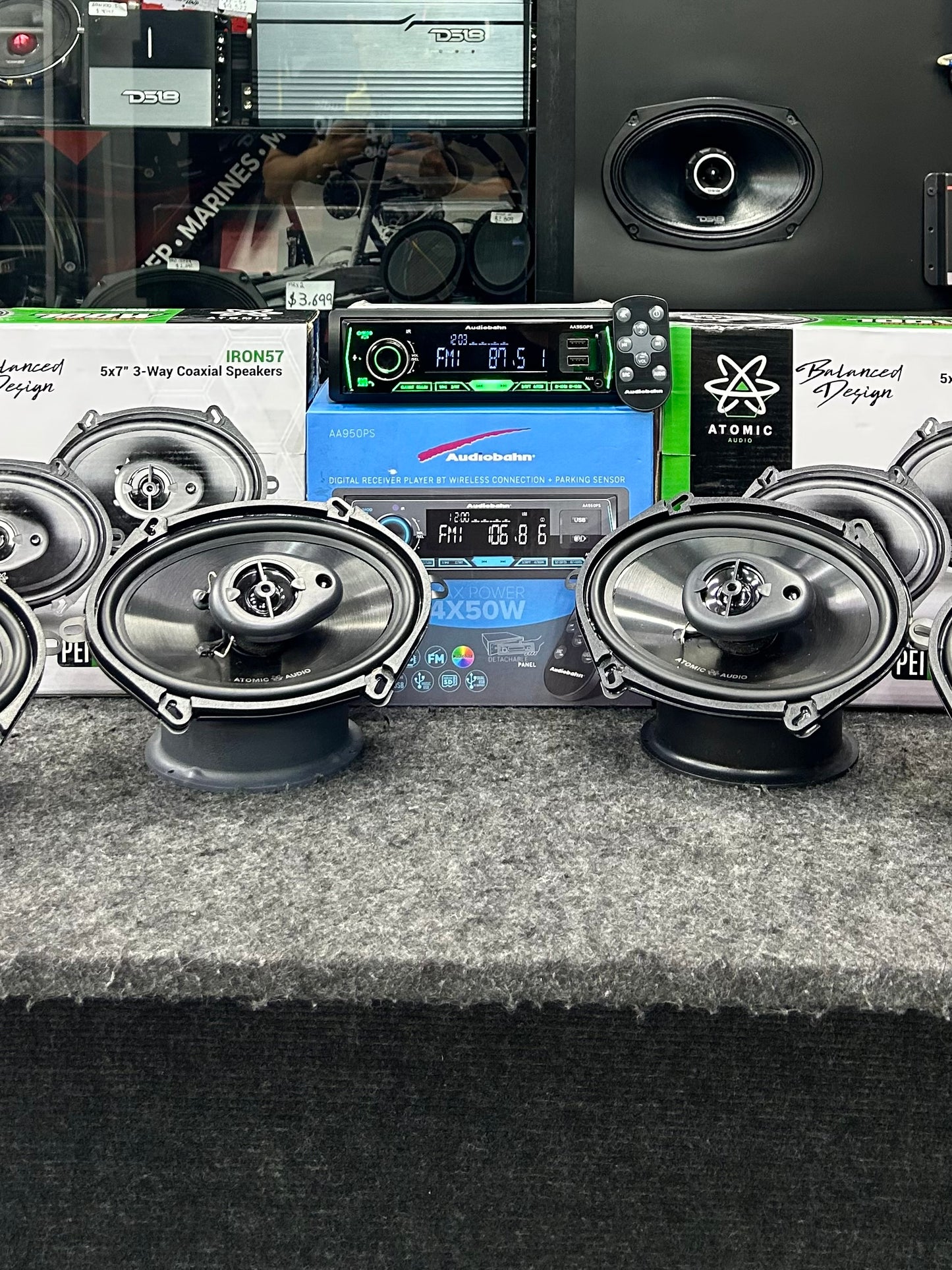 NECESITAS BOCINAS EN MEDIDA 5X7 O 6X8 / ATOMIC / AUDIOBAHN / 240426 / JCP