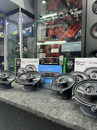 NECESITAS BOCINAS EN MEDIDA 5X7 O 6X8 / ATOMIC / AUDIOBAHN / 240426 / JCP