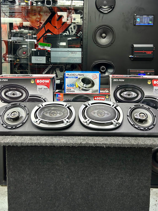 INCREMENTE LA CANTIDAD Y EL NIVEL DE AUDIO DE TU VEHÍCULO / ROCK SERIES / AUDIOLABS / 270426 / JCP