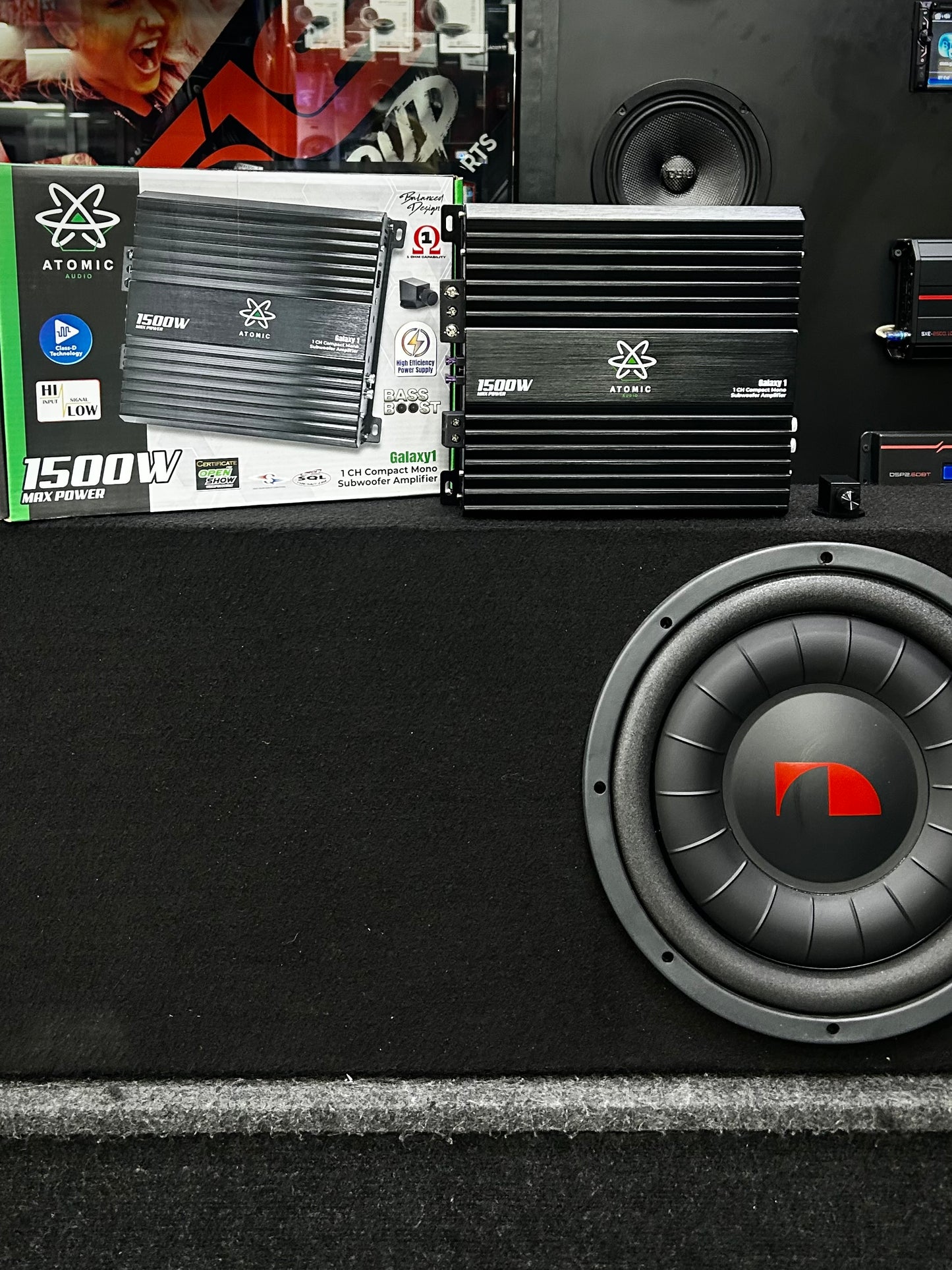 BAJEO PARA CAMIONETA, PAQUETE PERFECTO SIN OCUPAR TANTO ESPACIO / ATOMIC / NAKAMICHI / AUDIOBANH / 260826 / VDR
