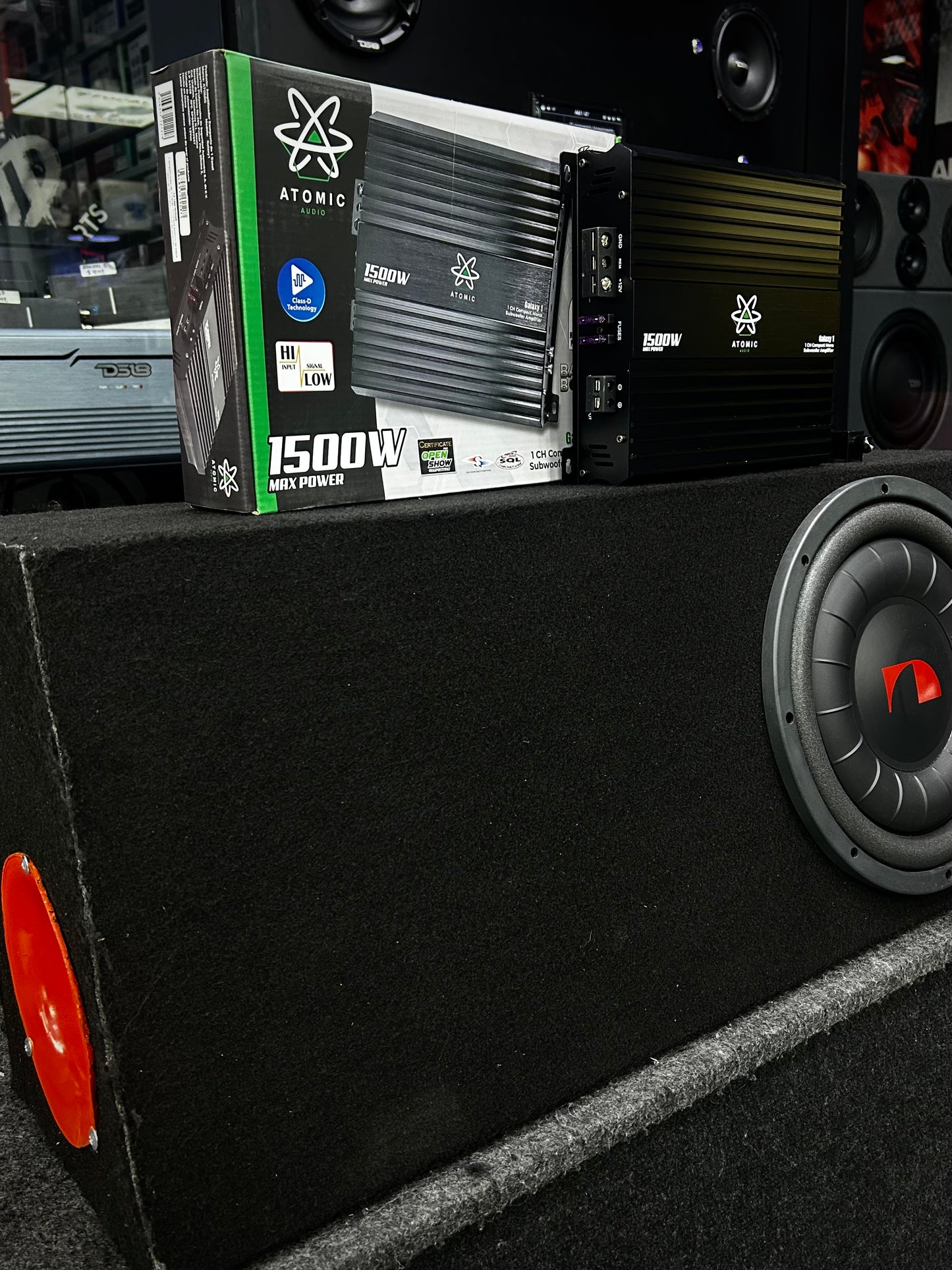 BAJEO PARA CAMIONETA, PAQUETE PERFECTO SIN OCUPAR TANTO ESPACIO / ATOMIC / NAKAMICHI / AUDIOBANH / 260826 / VDR