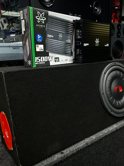 BAJEO PARA CAMIONETA, PAQUETE PERFECTO SIN OCUPAR TANTO ESPACIO / ATOMIC / NAKAMICHI / AUDIOBANH / 260826 / VDR