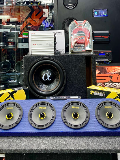 PAQUETE FULL RANGO PARA EL DÍA A DÍA / REACTIVE BASS / KRACK / ALPHASONIK / NAKAMICHI / 200526 / DCA
