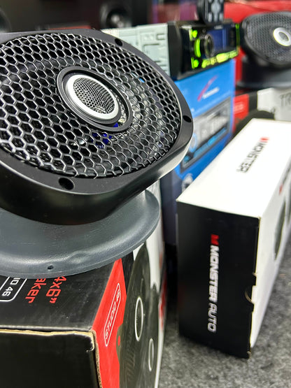 OCUPAS BOCINAS DE 4” Y DE 4X6” / TREO / AUDIOBAHN / MONSTER / 040526 / JCP