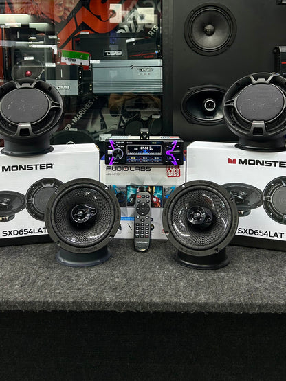 RENUEVA TU SISTEMA DE AUDIO Y AUMENTA LA POTENCIA / MONSTER / AUDIOLABS / 060526 / JCP
