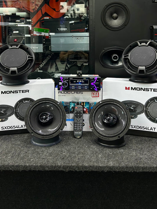 RENUEVA TU SISTEMA DE AUDIO Y AUMENTA LA POTENCIA / MONSTER / AUDIOLABS / 060526 / JCP