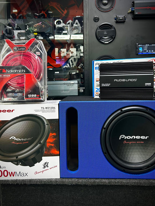 RETIEMBLE EN SUS CENTROS LA TIERRA CON ESTE PAQUETE DE BAJO / AUDIO LABS / PIONEER / NAKAMICHI / 070926 / VDR