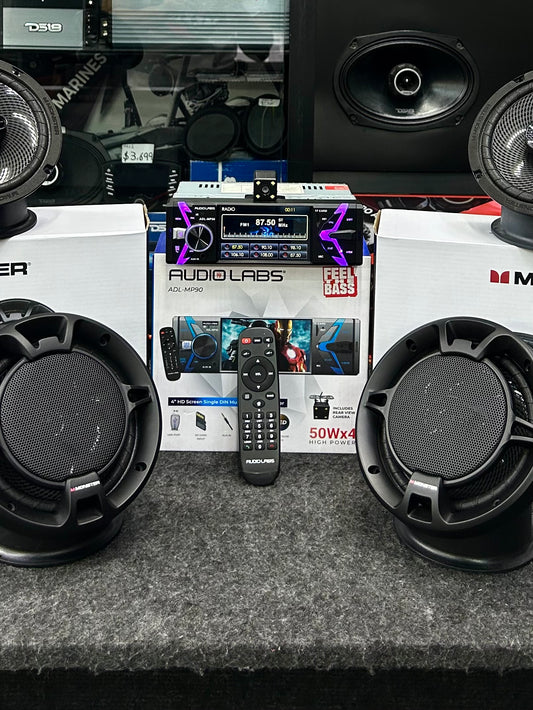RENUEVA TU SISTEMA DE AUDIO CON CALIDAD Y POTENCIA / AUDIOLABS / MONSTER / 140526 / JCP