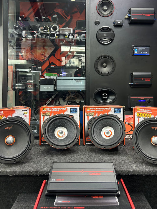 BUSCAS UN SET DE OPEN SHOW QUE TE REPRODUZCA TODAS LAS FRECUENCIAS / DS18 / EVOX / 190526 / JCP