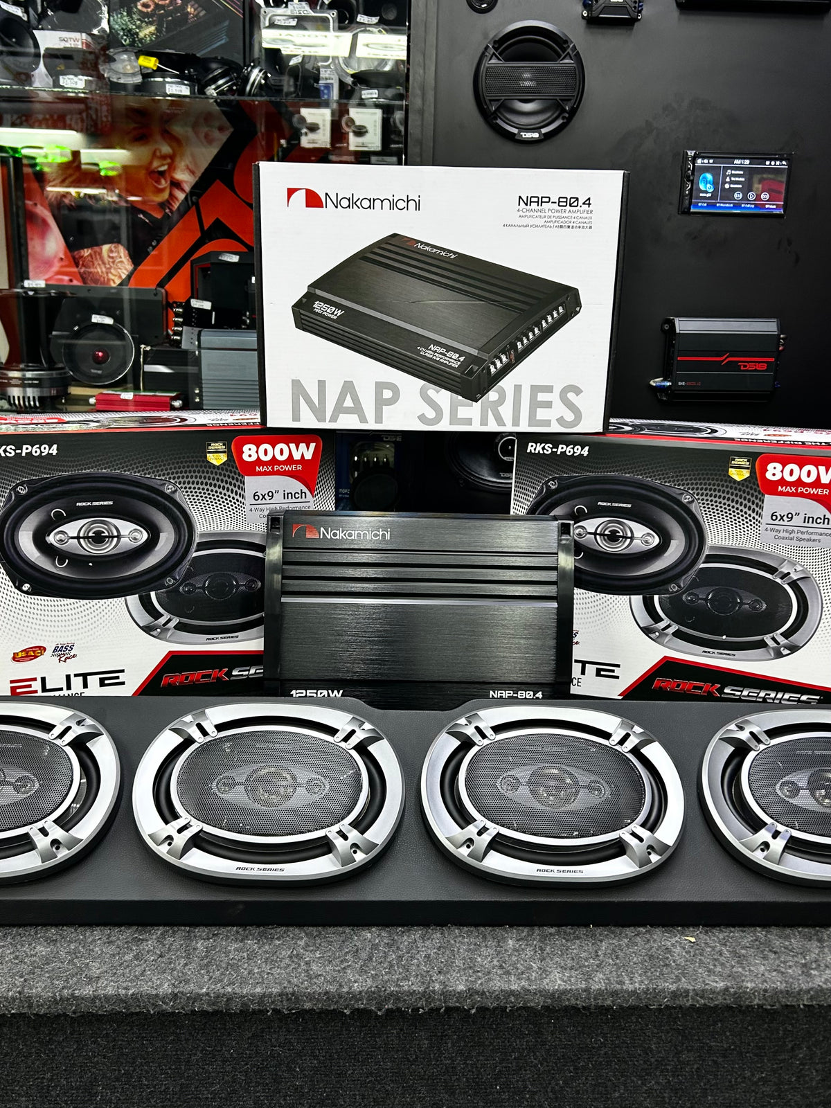AGRÉGALE UN PLUS AL AUDIO DE TU VEHÍCULO / ROCK SERIES / NAKAMICHI / VDR