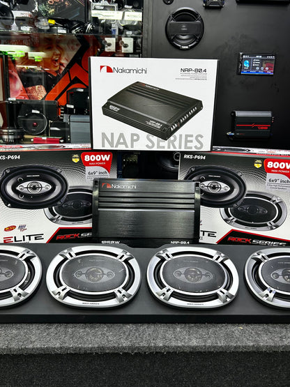 AGRÉGALE UN PLUS AL AUDIO DE TU VEHÍCULO / ROCK SERIES / NAKAMICHI / VDR