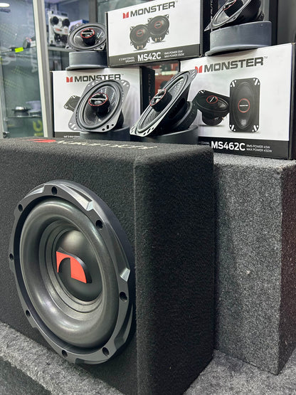 TIENES POCO ESPACIO Y NECESITAS BOCINAS DE 4” Y 4X6” / MONSTER / NAKAMICHI / 050626 / JCP