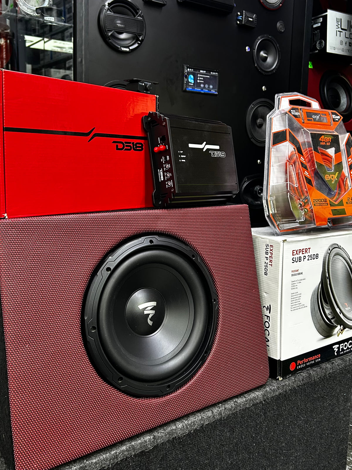BAJEO DE CALIDAD Y POTENCIA PREMIUM / FOCAL / DS18 / 250926 / VDR