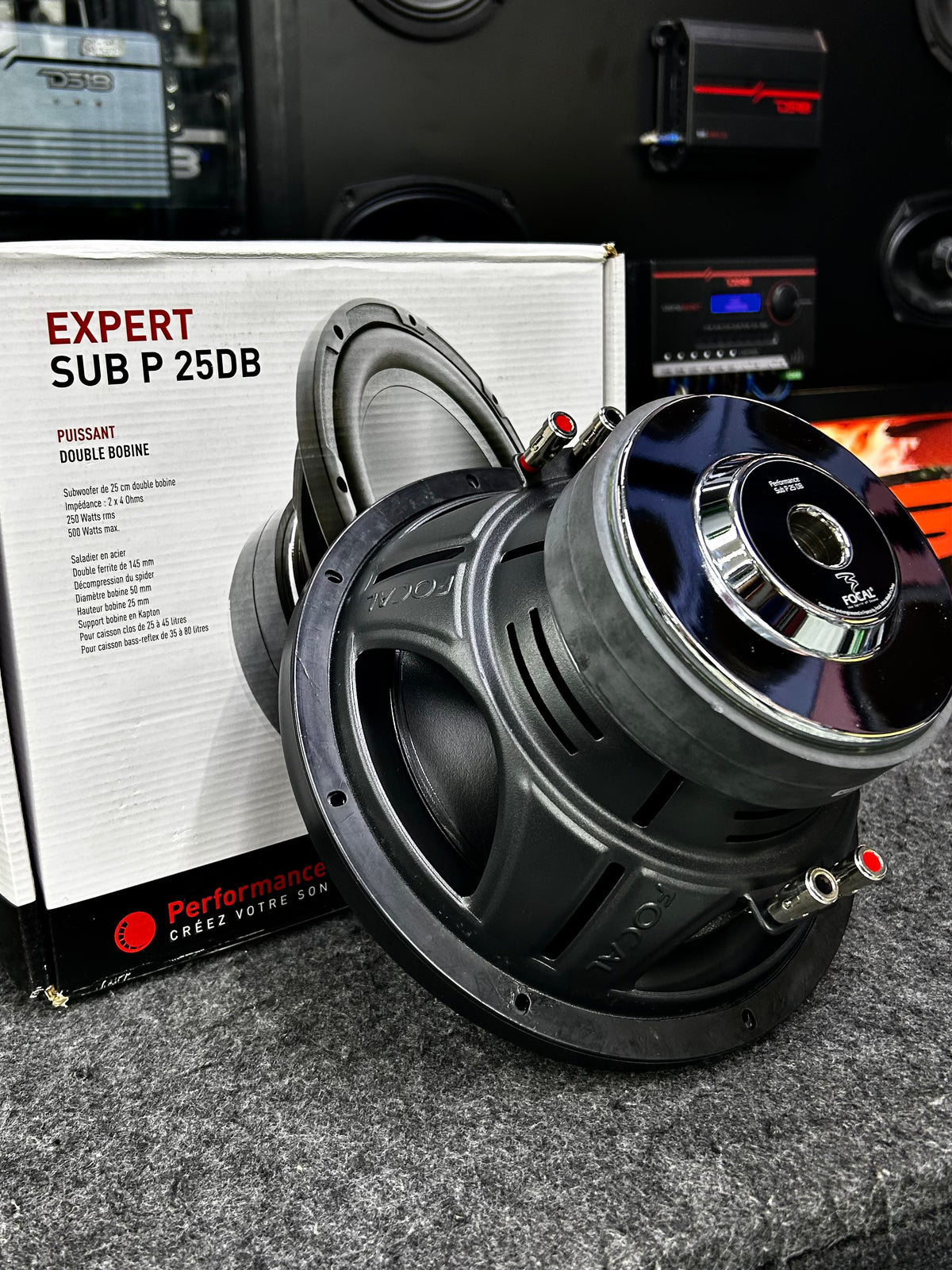 BAJEO DE CALIDAD Y POTENCIA PREMIUM / FOCAL / DS18 / 250926 / VDR