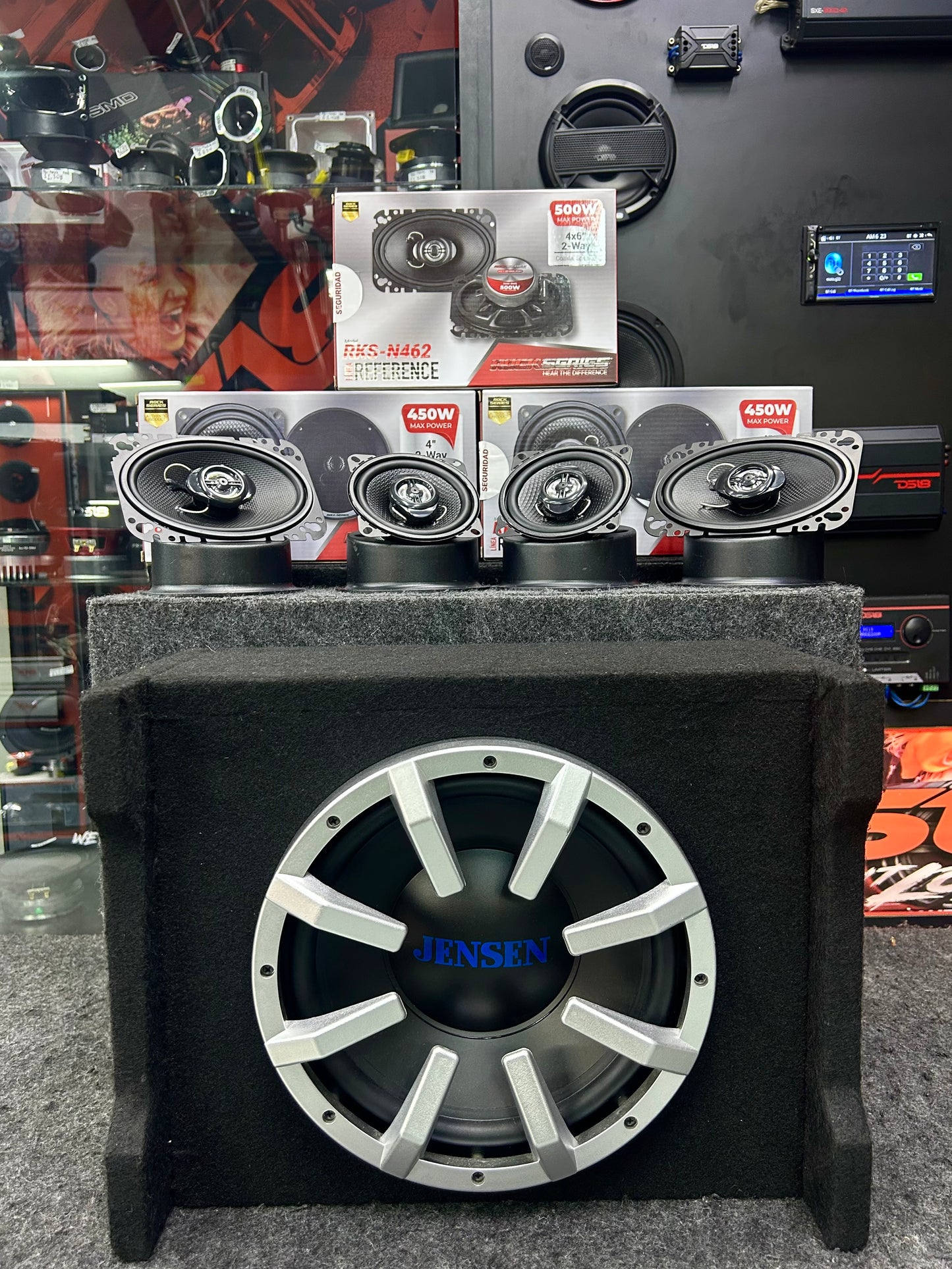 NECESITAS BOCINAS DE 4” Y 4X6” / ROCK SERIES / JENSEN / 250626 / JCP