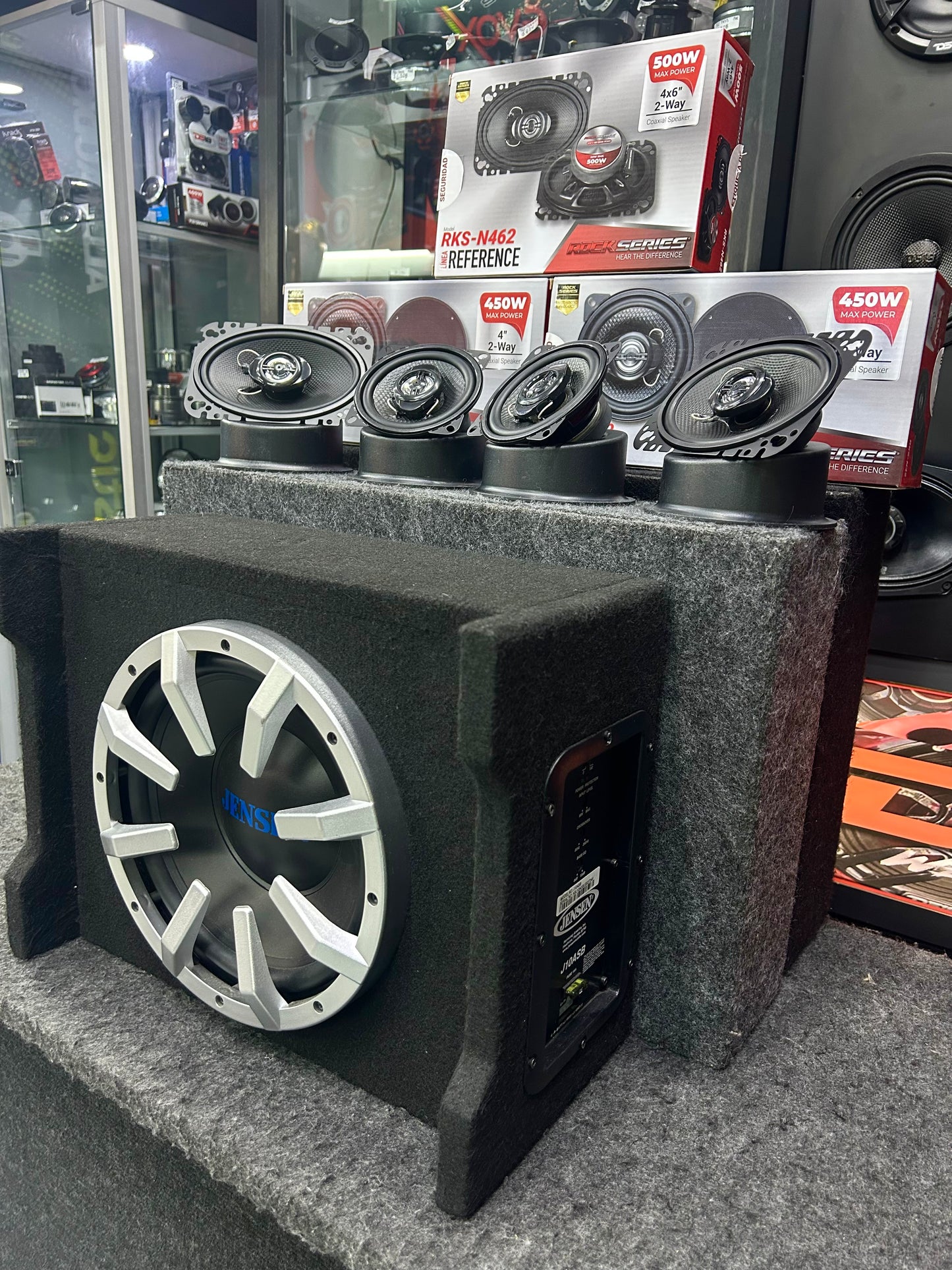 NECESITAS BOCINAS DE 4” Y 4X6” / ROCK SERIES / JENSEN / 250626 / JCP