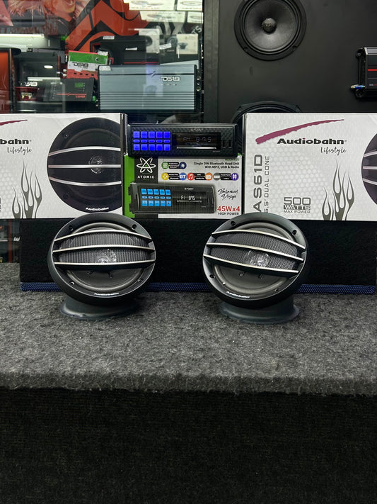 CAMBIA TU ESTÉREO Y TUS BOCINAS AHORRANDO / ATOMIC / AUDIOBAHN / 080726 / JCP