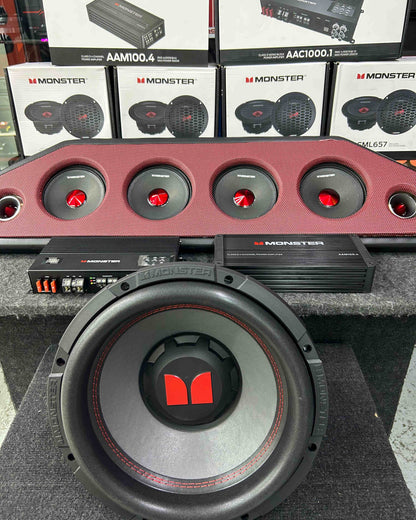 EQUIPA TU VEHÍCULO CON ESTE MONSTER DE AUDIO COMPLETO / 200226 / HAR