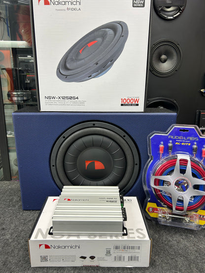 POCO ESPACIO Y QUIERES SONAR DURO SUBWOOFER 12 PLANO / NAKAMICHI / AUDIO LABS / 250226 / HAR