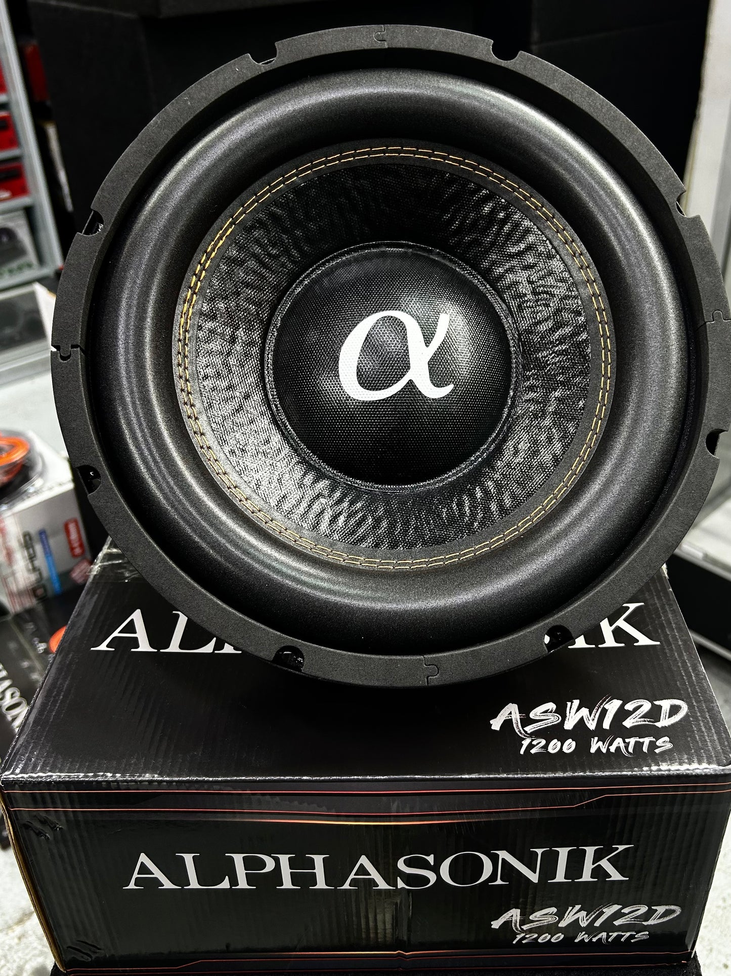 PAQUETE DOBLE BAJEO 12” / NAKAMICHI / ALPHASONIC / 100426 / VDR