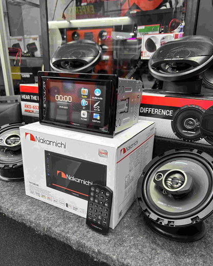 CAMBIA ESAS BOCINAS Y PANTALLA, Y DALE NUEVA VIDA A TU VEHÍCULO / NAKAMICHI / ROCK SERIES / 270226 / HAR