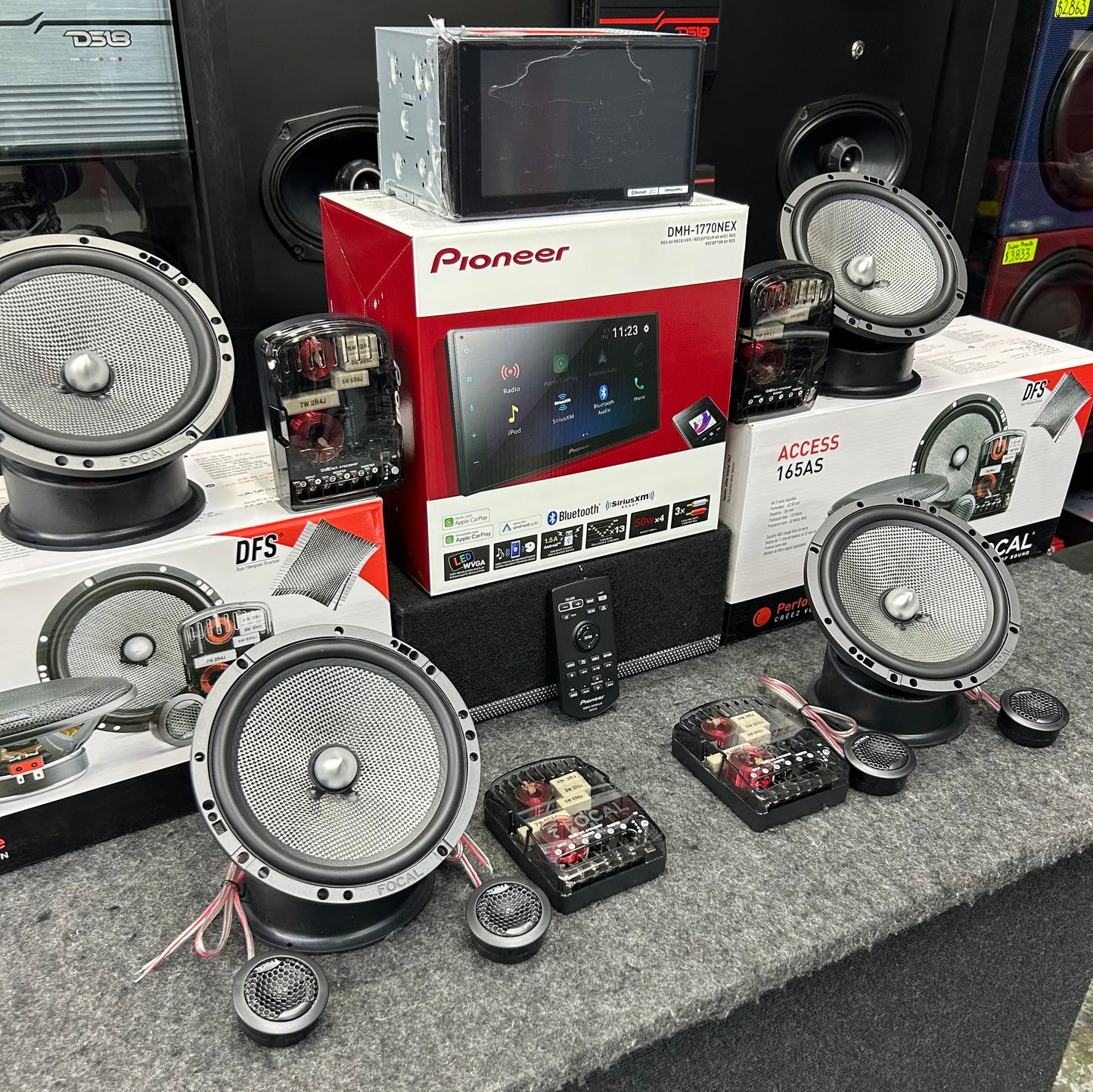 BUSCAS CALIDAD DE AUDIO Y UNA PANTALLA CON CONECTIVIDAD INALÁMBRICA ESTE PAQUETE DEBE SER TUYO / FOCAL / PIONEER /060326 / HAR