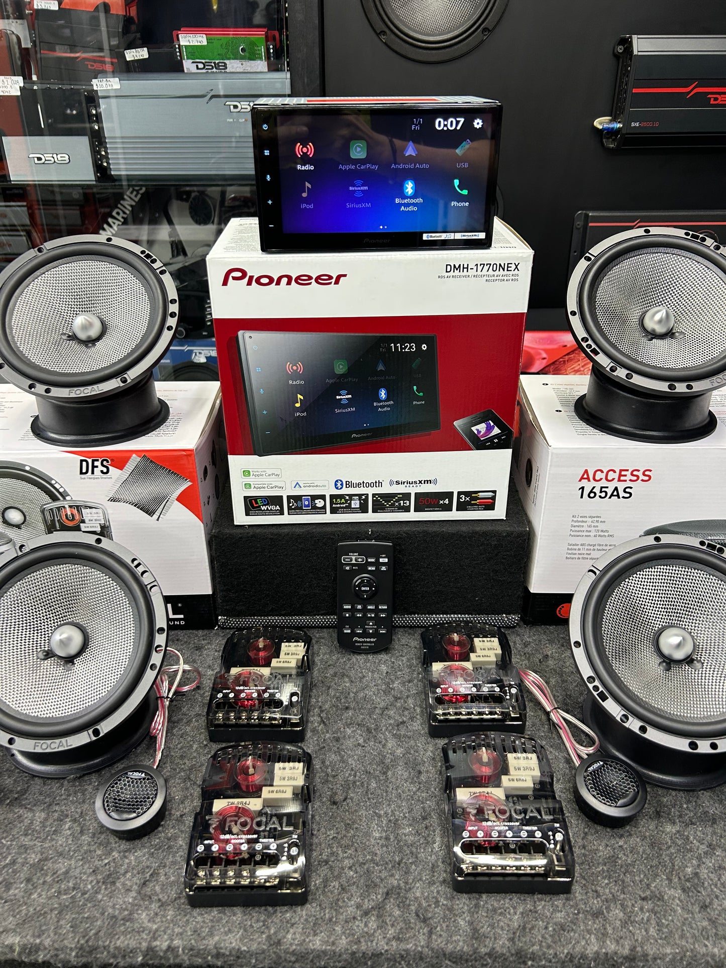 BUSCAS CALIDAD DE AUDIO Y UNA PANTALLA CON CONECTIVIDAD INALÁMBRICA ESTE PAQUETE DEBE SER TUYO / FOCAL / PIONEER /060326 / HAR