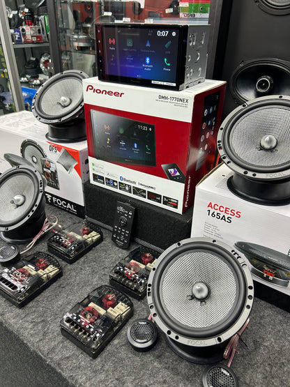 BUSCAS CALIDAD DE AUDIO Y UNA PANTALLA CON CONECTIVIDAD INALÁMBRICA ESTE PAQUETE DEBE SER TUYO / FOCAL / PIONEER /060326 / HAR