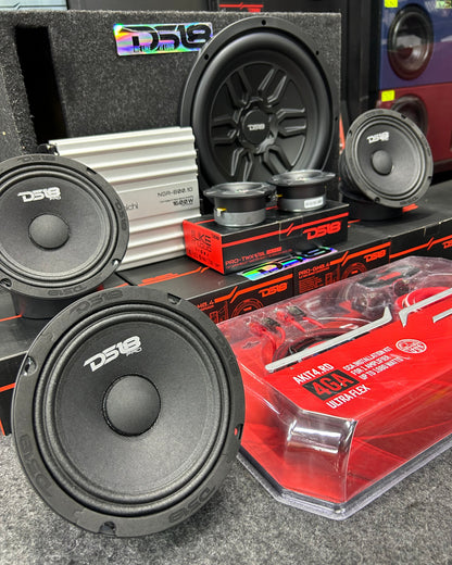 PAQUETE DE BAJO Y MEDIOS A UN EXCELENTE COSTO / DS18 / NAKAMICHI / 090326 / HAR