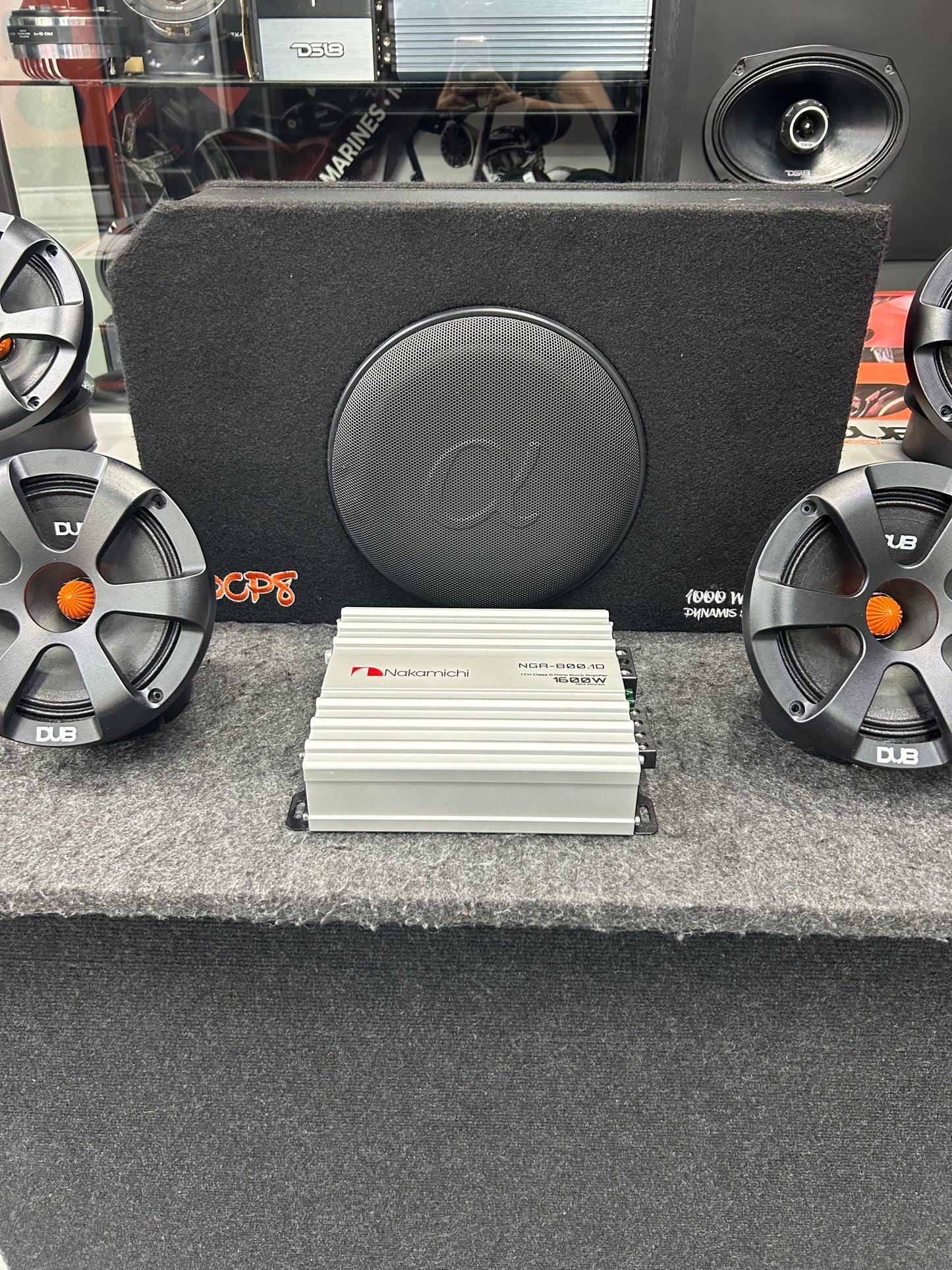 ¿POCO ESPACIO? ESTE PAQUETE DE BAJO Y MEDIOS RANGOS ES IDEAL PARA TI / ALPHASONIK / DUB / 170326 / HAR