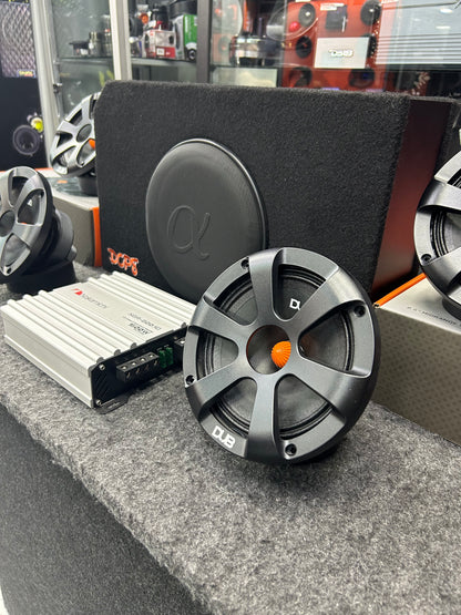 ¿POCO ESPACIO? ESTE PAQUETE DE BAJO Y MEDIOS RANGOS ES IDEAL PARA TI / ALPHASONIK / DUB / 170326 / HAR