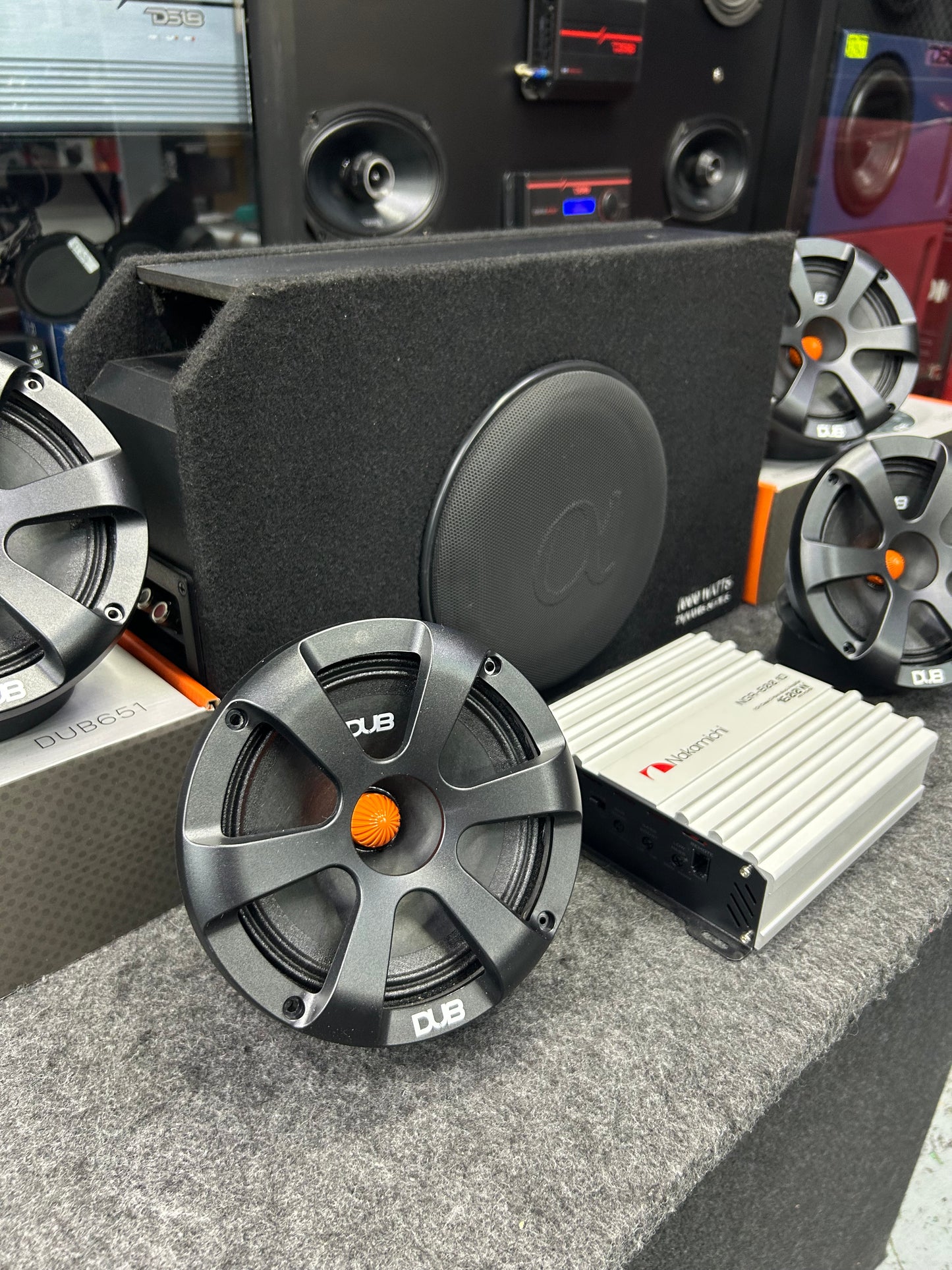 ¿POCO ESPACIO? ESTE PAQUETE DE BAJO Y MEDIOS RANGOS ES IDEAL PARA TI / ALPHASONIK / DUB / 170326 / HAR