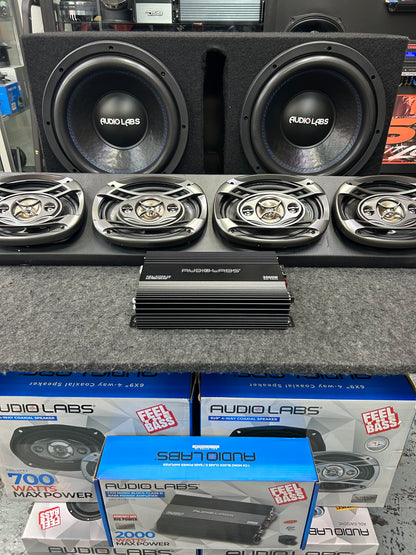 EQUIPO DE AUDIO GRAN POTENCIA Y UN COSTO INCREIBLE / ADL / 190326 / HAR